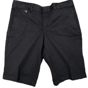 Docker Ladies Black Shorts - Size 6